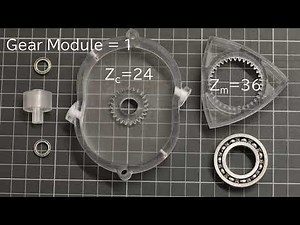 How to design: 3D-printed Wankel Rotary Engine