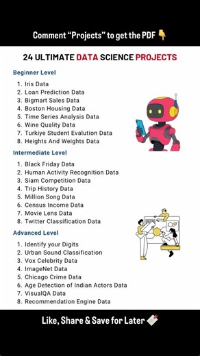 24 ultimate data science project #shorts