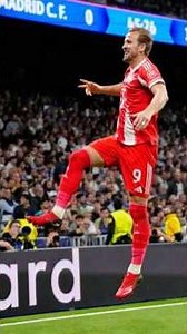 Harry Kane makes it 2-0 for Bayern (vs Real Madrid at the Bernabeu)