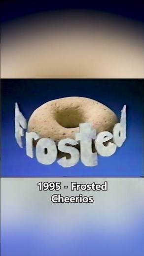 1995 - Frosted Cheerios Commercial - theVHSfiles