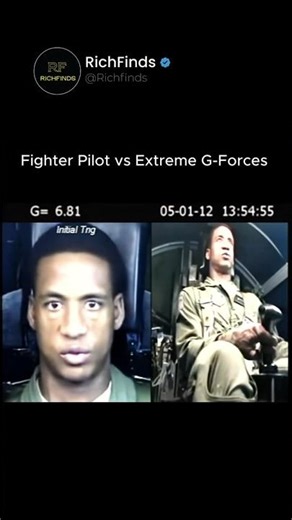 What G-Force Does to a Fighter Pilot 😳