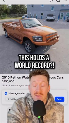 Launch Mode 🏎 on Instagram: "This boat-car is WILD 😳 #cars #carsofinstagram #carswithoutlimits"