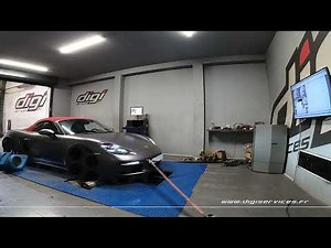 Porsche Boxster S 2.5T 350cv PDK Reprogrammation Moteur @ 430cv Digiservices Paris 77 Dyno