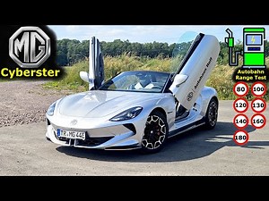 2025 MG Cyberster (340 PS) TEST DRIVE ⚡ Real Electric Consumption, Range & Performance Review