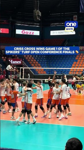 Criss Cross takes Game 1 vs. Savouge in Spikers' Turf Open Conference Finals 👑
