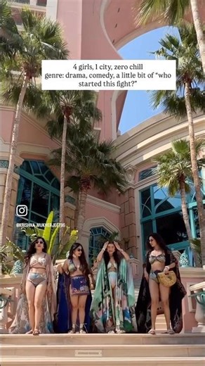 what started as a girls trip… turned into a whole series 🎬✨