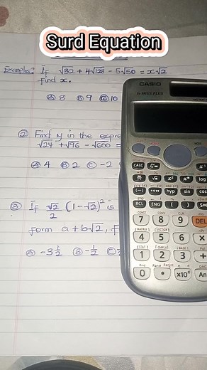 Solving Surd Equations on Calculator: Step-by-Step Guide