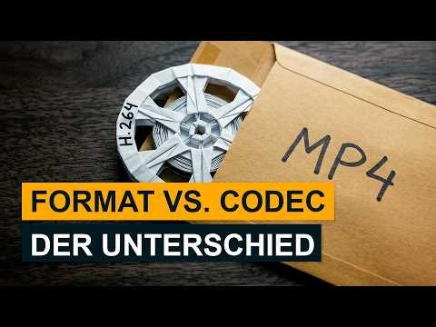Was ist eigentlich ein Videocodec? | MP4 und H.264 einfach erklärt