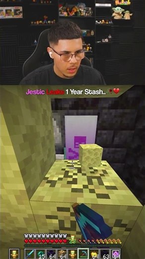 I Leaked his Stash Bedrock..