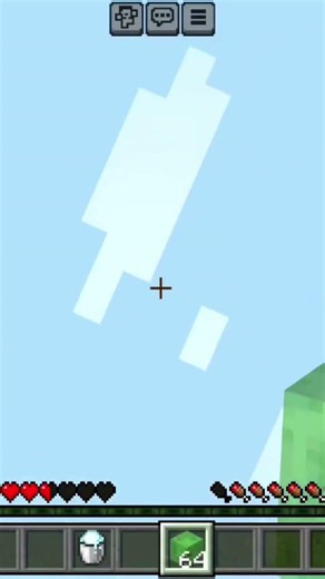 The chicken mlg in minecraft #minecraft #clutch #gaming #mlg#shorts