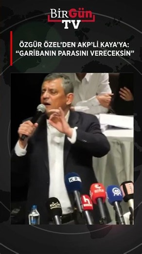 Özgür Özel lashes out at AKP’s Fatma Betül Sayan Kaya: "You will return the poor people's money!"