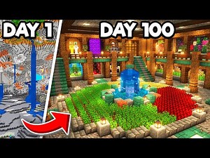 I Survived 100 Days In A CAVE ONLY WORLD In Minecraft Hardcore!