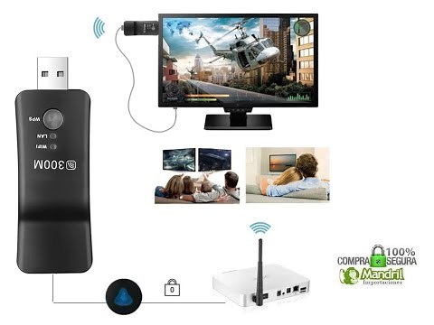 Configurar Repetidor WiFi USB RJ45 PIX-LINK 300M LAPTOP PC SMARTPHONE