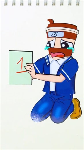 BRAINROT Cappuccino Assassino Only Got 1 Point! | Sticker Book ASMR #shorts