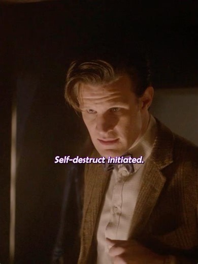 The Doctor isn't cancelling the self-destruct — he's making the Daleks go into reverse. #doctorwho