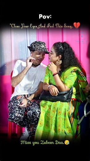 Zubeen Daa & Sweety Das | hearts touching Song Video | Mayabini Slow motion Song Assamese #shorts