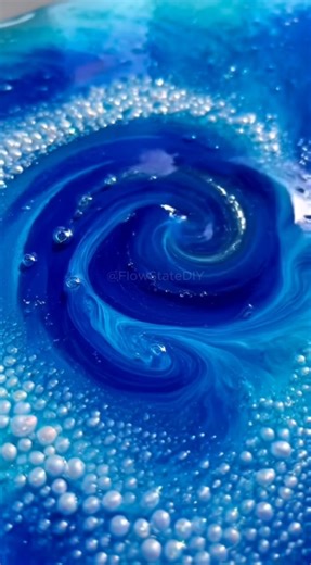 Ocean Waves Resin Art Tutorial 🌊