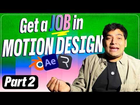 How to be a Motion Designer in 2026 (3 PRO Tips)