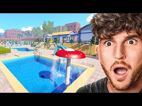I OPENED A WATERPARK! 🔴LIVE