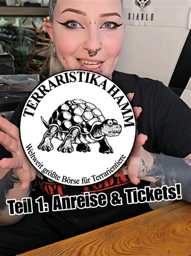 Ihr wollt nächsten Samstag (das erste Mal) auf die Terraristika in Hamm? 👀 Dann kommt diese Woche die richtige Videoreihe für euch! 🥰 Aus den von euch gesammelten Fragen hab ich eine Videoreihe zum Thema