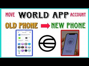 Paano ilipat ang world App account sa bagong phone / from old phone to new phone