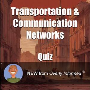 Transportation & Communication Networks Quiz