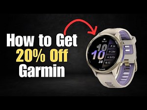 How to get 20% off Garmin Products, Including the Forerunner 970 (live as of 7-28)