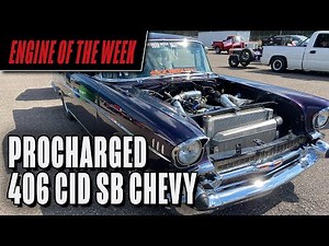 ProCharged 406 cid Small Block Chevy