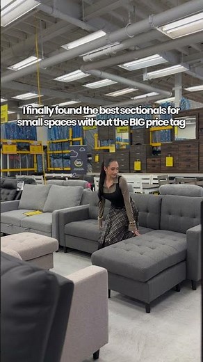 The Best Sectional for Small Spaces 👀