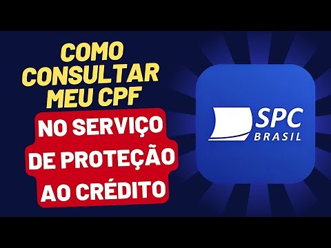 COMO CONSULTAR CPF NO SPC BRASIL ! Atualizado 2025