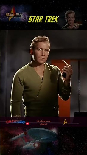 Kirk "beam me aboard" Star Trek: Season 2 Episode 6 #startrek #fyp #shorts
