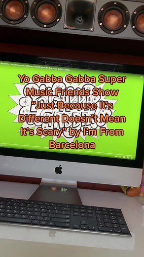 Yo Gabba Gabba Super Music Friends Show “Just Because It’s Different Doesn’t Mean It’s Scary” by I’m From Barcelona