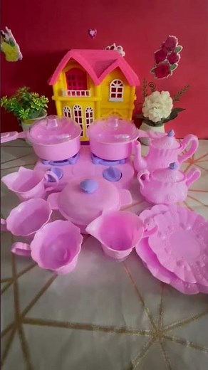 Pink Mini Kitchen Set 💕 | Complete Set Final Look | Last Part