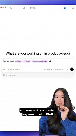 Codex now works across your entire computer. Codex can help triage your Slack, Gmail, and Calendar notifications, surface what actually matters, and turn an overwhelming number of pings into a clear plan for the day. Cheers to a cure for Sunday scaries! #corporate #advice #tech #workhacks