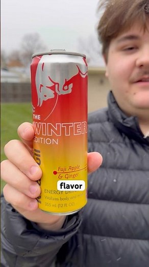 New Red Bull Winter Edition Review: Fuji Apple & Ginger 🍎⚡️