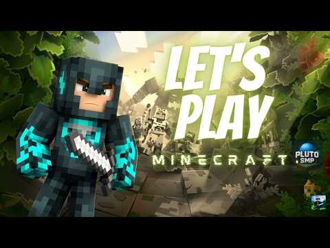 Chill Survival & Building in Minecraft Pluto SMP 🔥 | Fun Gameplay & House Build 🏠