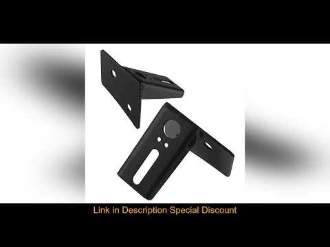 2PCS A-Pillar Windshield Hinge Mounting Brackets for Offroad LED Fog Light Halogen Work Light for 20