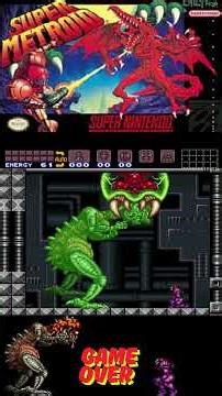 Mother Brain Final Boss Fight | Super Metroid