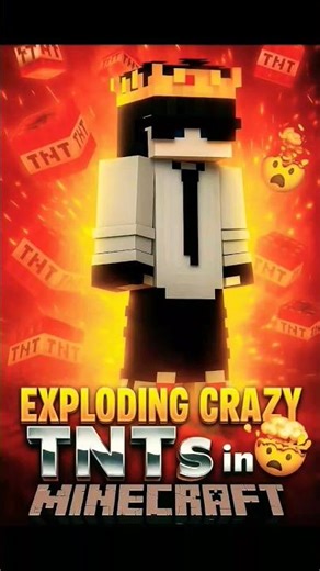 Exploding Crazy TNTs in Minecraft 🤯