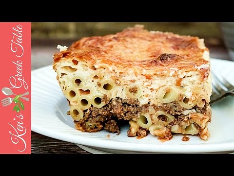 Pastitsio | Greek Pastitsio Recipe