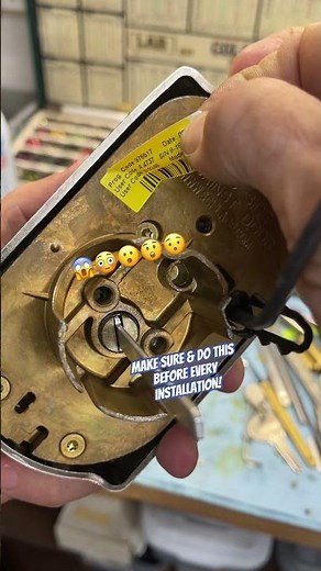 Important Pre-Installation Step for Schlage BE365 😈