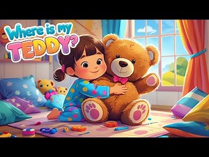 Where’s My Teddy? - Fun Nursery Rhyme for Kids | Learn with Teddy Bear Song! 🧸