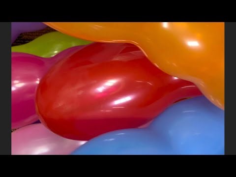 NEW COLORFUL LONG BALLOON & GIANT ASMR BALLOON.,?.,!#balloon#popping
