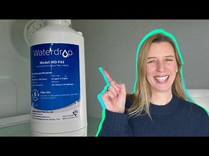 Easy Fridge Water Filter Replacement with Waterdrop - Keep Ice Fresh!