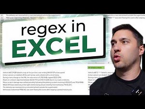 REGEX in Excel 101 - Full Course - Introduction