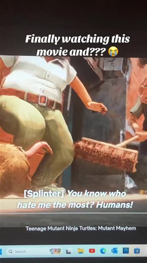 Why is this funny to me #tmnt #teenagemutantninjaturtles #mutantmayhem #tmntmovie #tmntsplinter