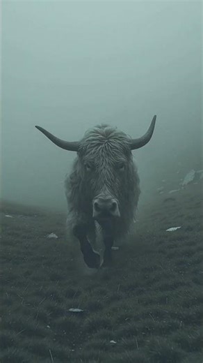 POV: A Yak Charging in the Mountains