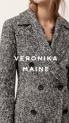 1.9K views · 13 reactions | Luxe layering. The perfect addition to your winter wardrobe, the Modern Boucle Fitted Coat. Tap to shop. #VeronikaMaineAW2024 | Veronika Maine | Facebook