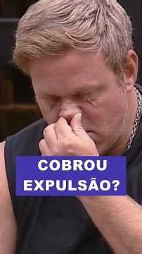 📛 CALLED FOR EXPULSION? Renê watches the footage and accuses Serginho of committing a crime on th...