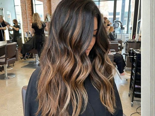 12 On-Trend Black Hair With Highlights Ideas You'll Absolutely Love.